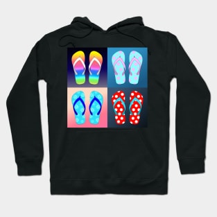 Flip Flop Pop Art Hoodie